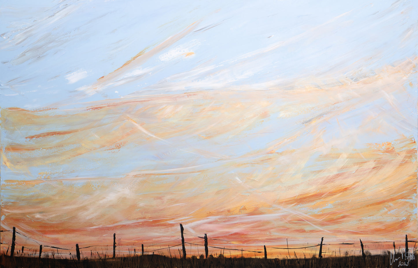 'It's A New Day. ' The collection of the 4 paintings.