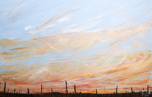 'It's A New Day. ' The collection of the 4 paintings.