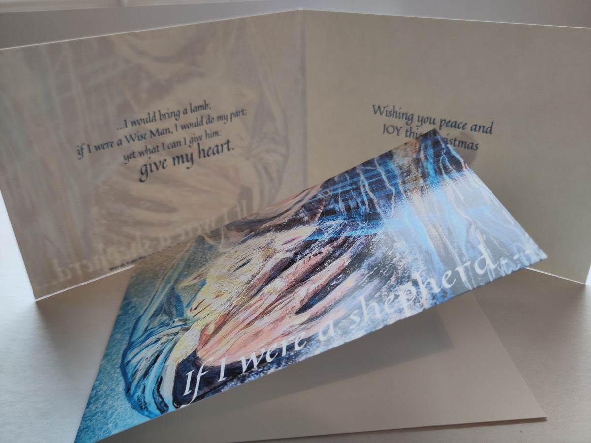 NEW! 'If I were a Shepherd' Christmas cards for 2026