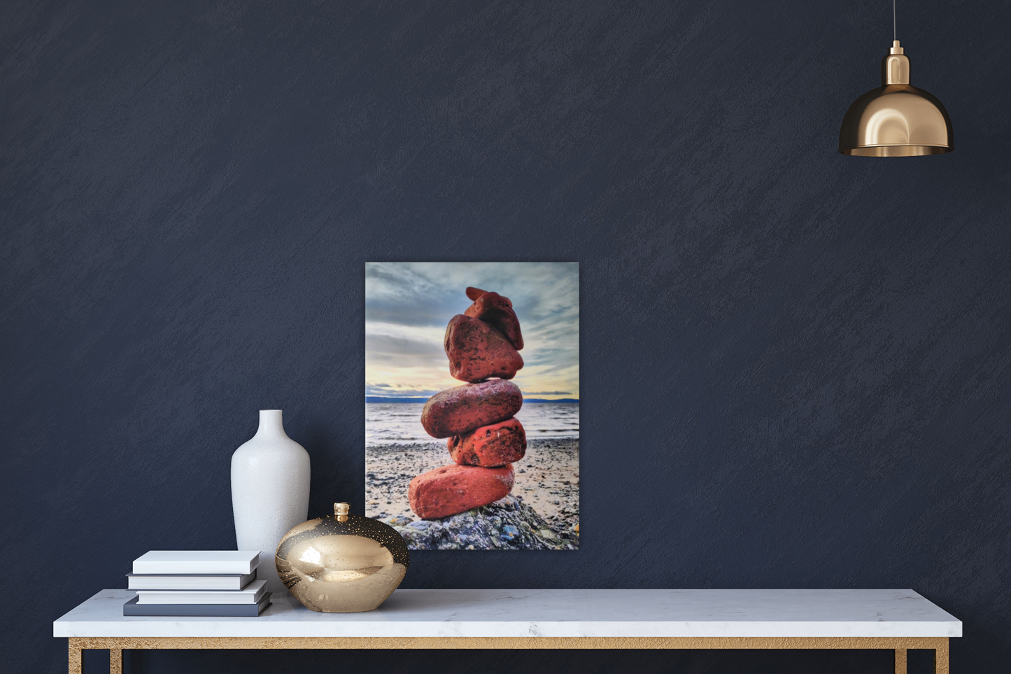 Seek First The Kingdom Of God. Land ART Canvas Print