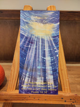 He reached down, small print