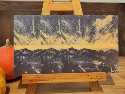 We Can Move These Mountains-  (Small Square Print)