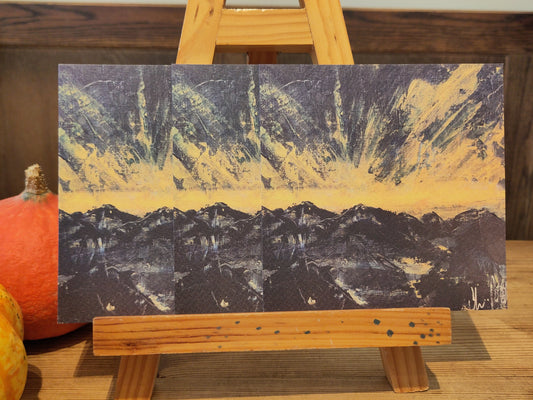 We Can Move These Mountains-  (Small Square Print)