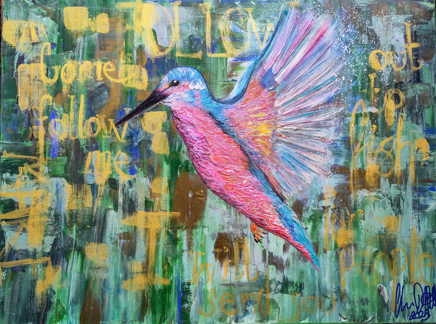 Follow the King- Fisher