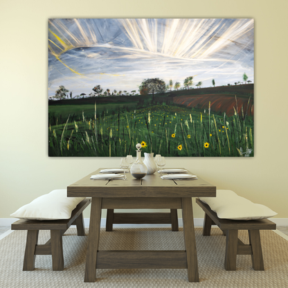 'It's A New Day. ' The collection of the 4 paintings.