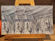 Grey Misty Monday Monday II-  (Small Square Print)