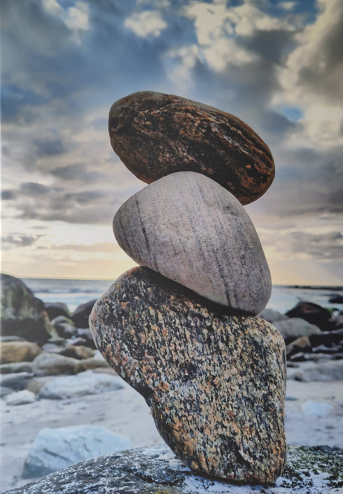 Keep Strong. Land ART Canvas Print