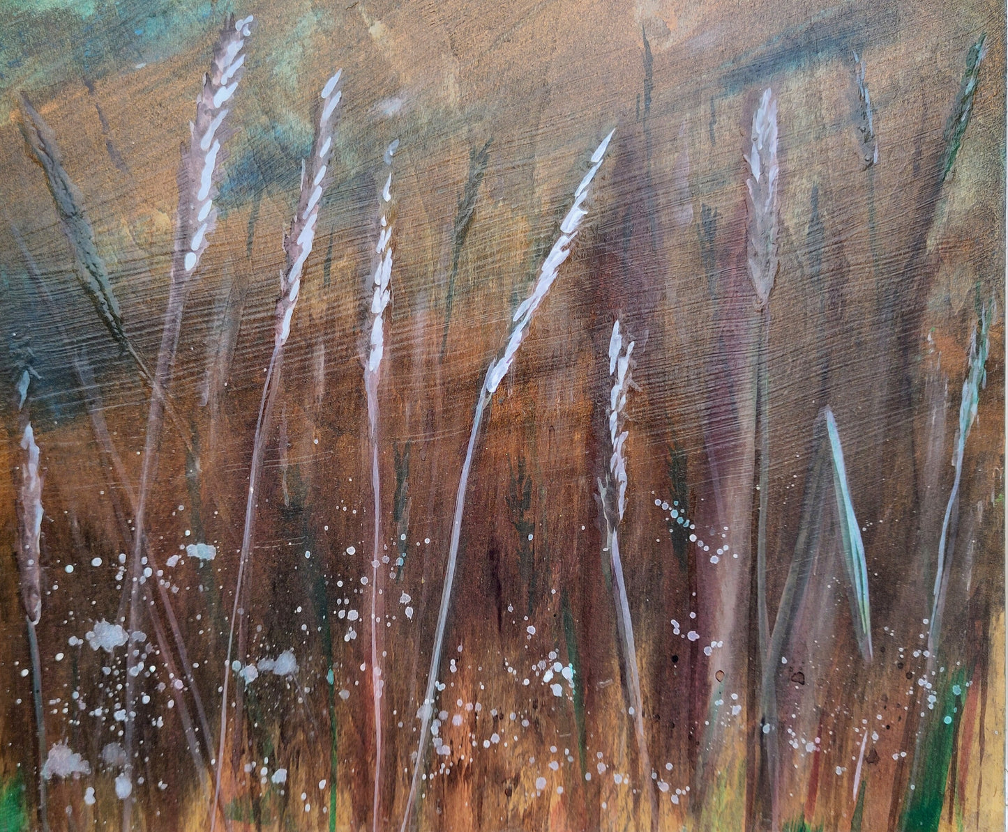 Take some rest. A3 wooden panel