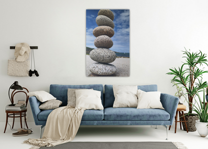 FIND REST. Land ART Canvas Print