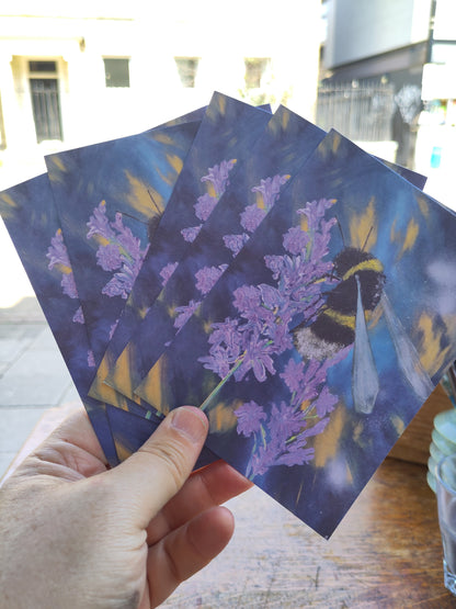 5 FREE postcards worth £5- just pay p&p. Be still busy bee!