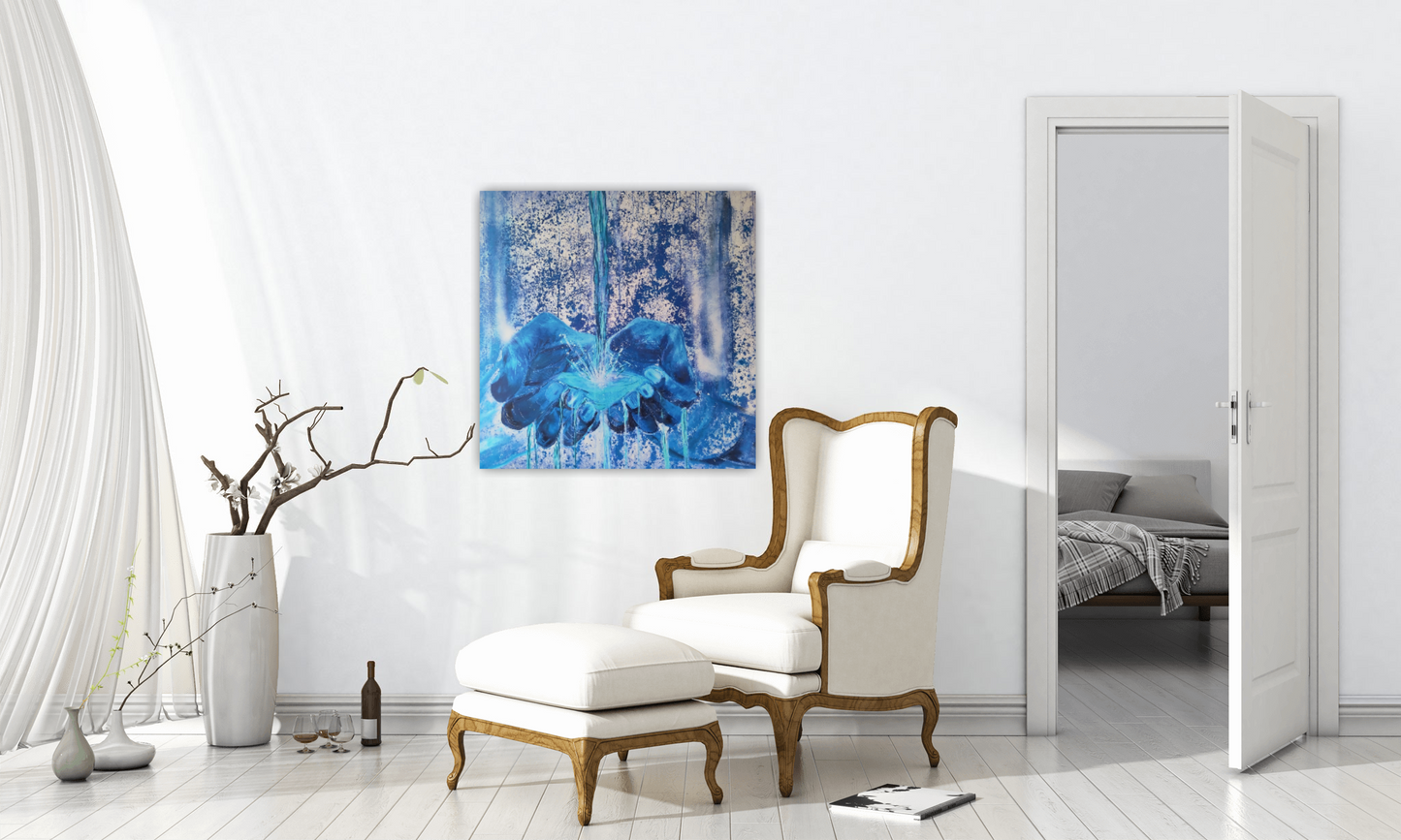 The Work Of Our Hands- Canvas Print