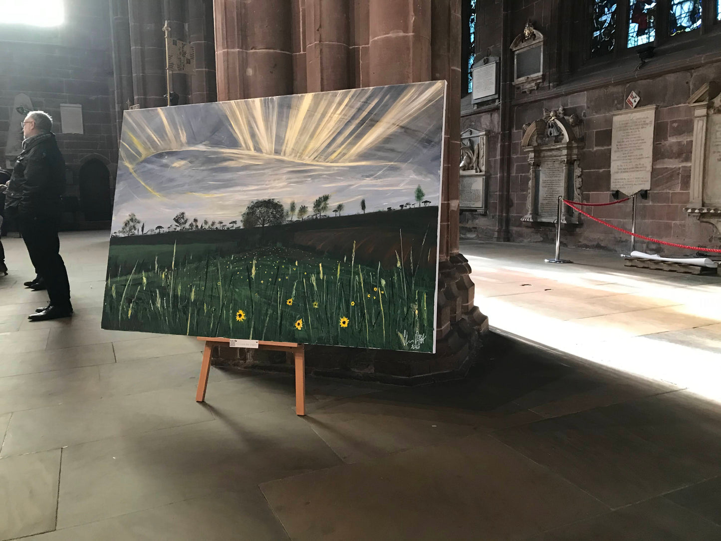 'It's A New Day. ' The collection of the 4 paintings.