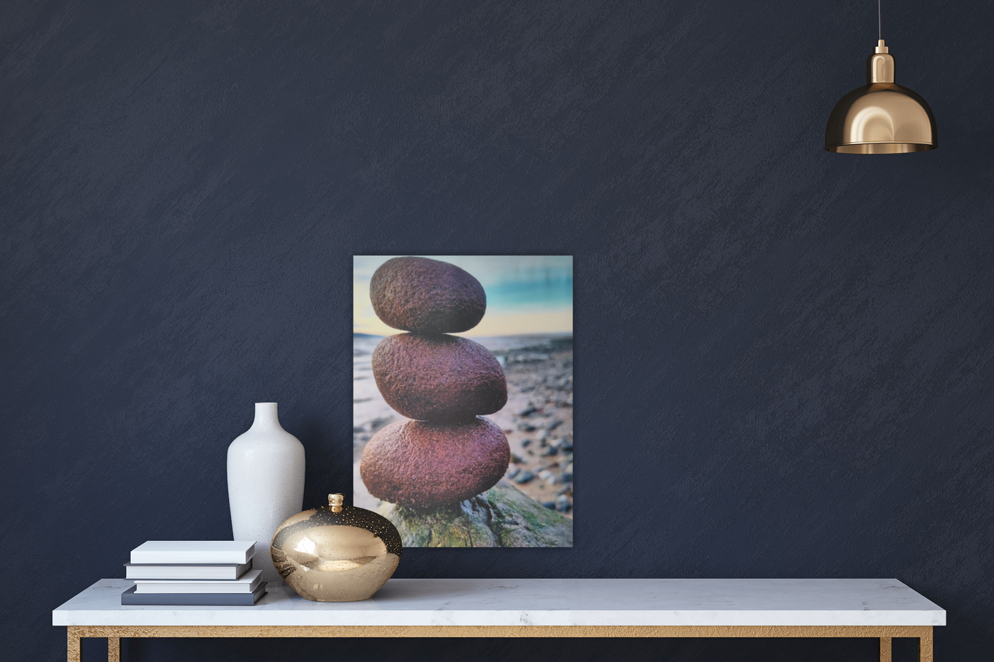 I Surrender All. Land ART Canvas Print