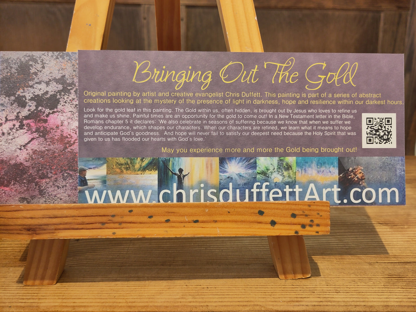 Bringing Out The Gold, small print