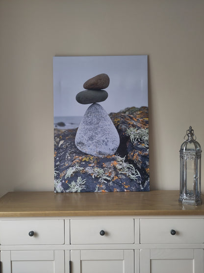 Strength in Threes. Land ART Canvas Print