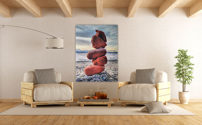 Seek First The Kingdom Of God. Land ART Canvas Print
