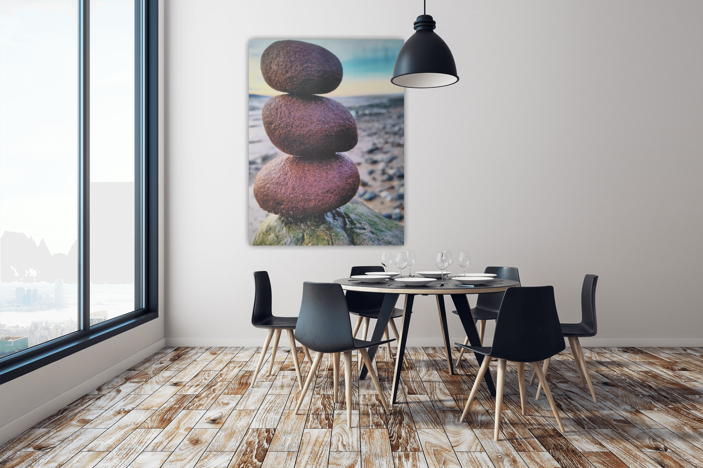 I Surrender All. Land ART Canvas Print