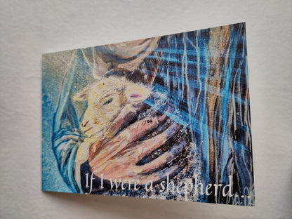 NEW! 'If I were a Shepherd' Christmas cards for 2026