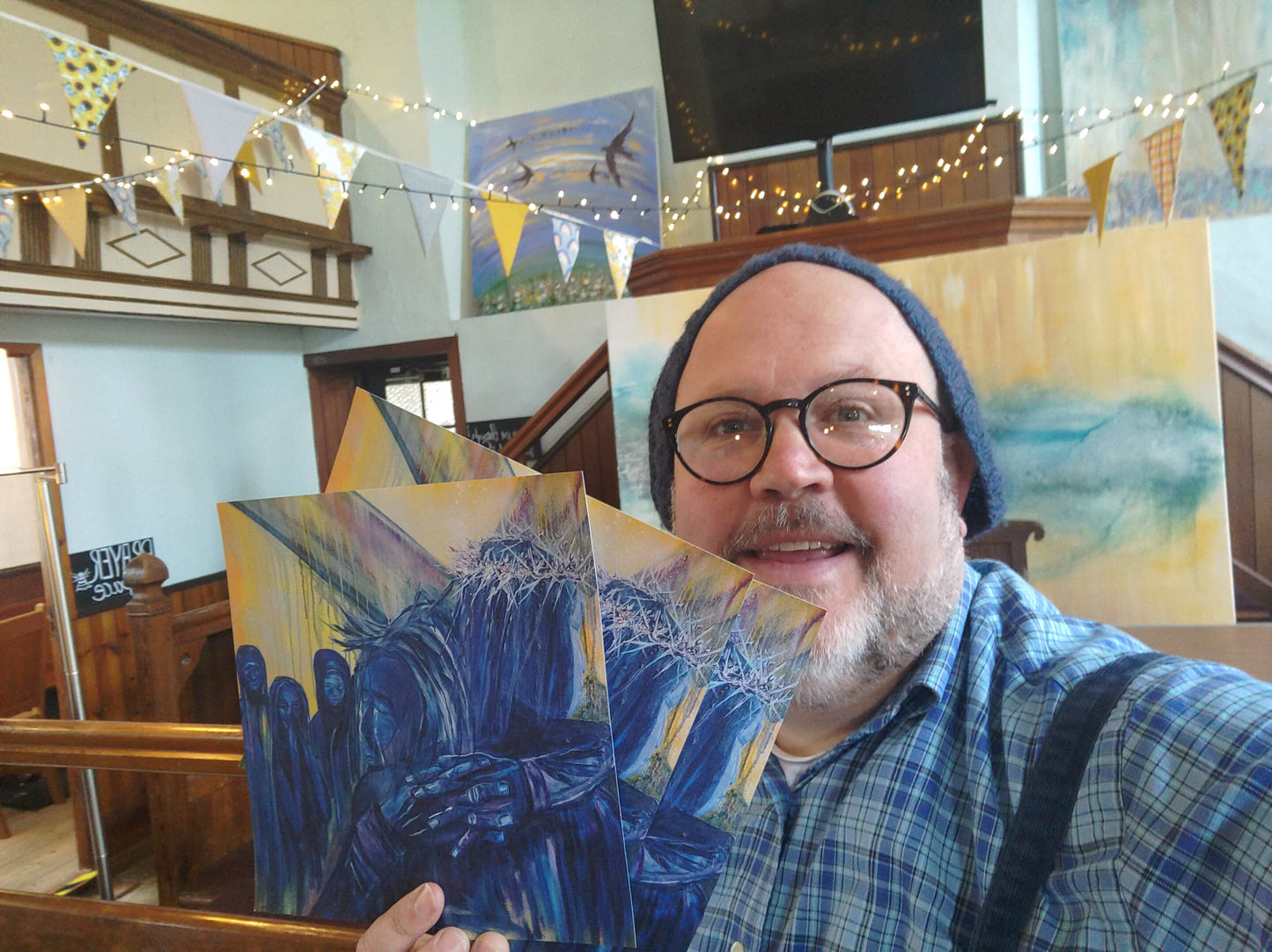 Jesus meets the woman of Jerusalem. PACKS of 3 FREE prints worth £9 or PACKS of 10 prints for £5! Only available until the 27th March.