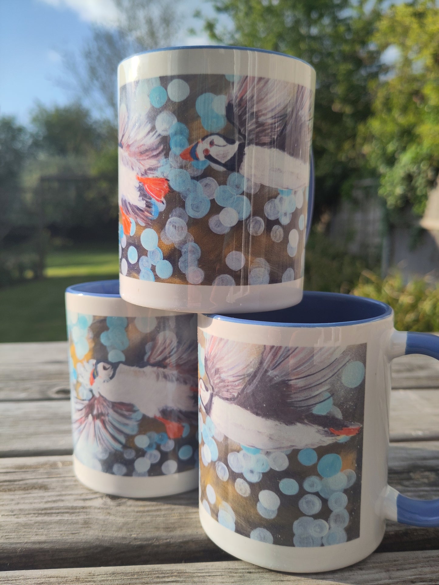 Puffin mugs!