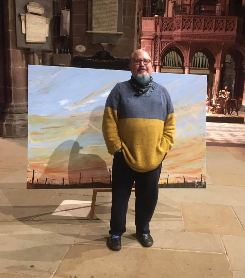 'It's A New Day. ' The collection of the 4 paintings.