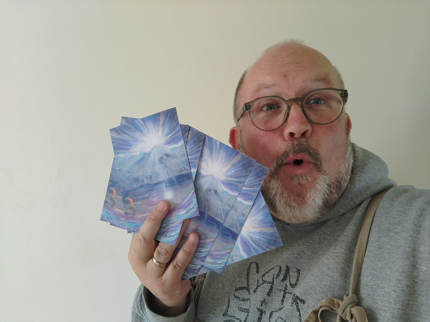 10 FREE postcards WORTH £10!- 'The Lord is my light and salvation.' Just pay p&p