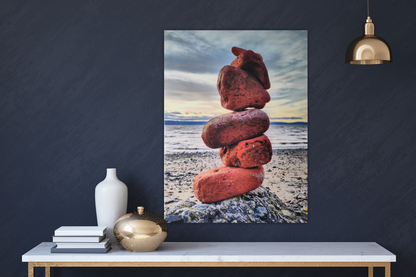 Seek First The Kingdom Of God. Land ART Canvas Print