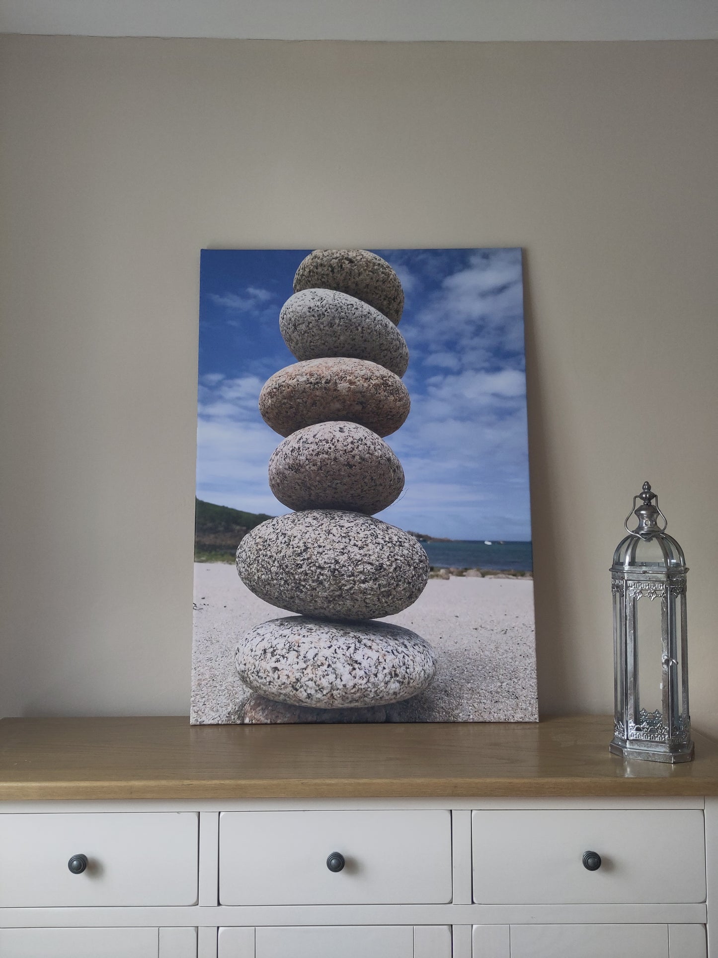 FIND REST. Land ART Canvas Print
