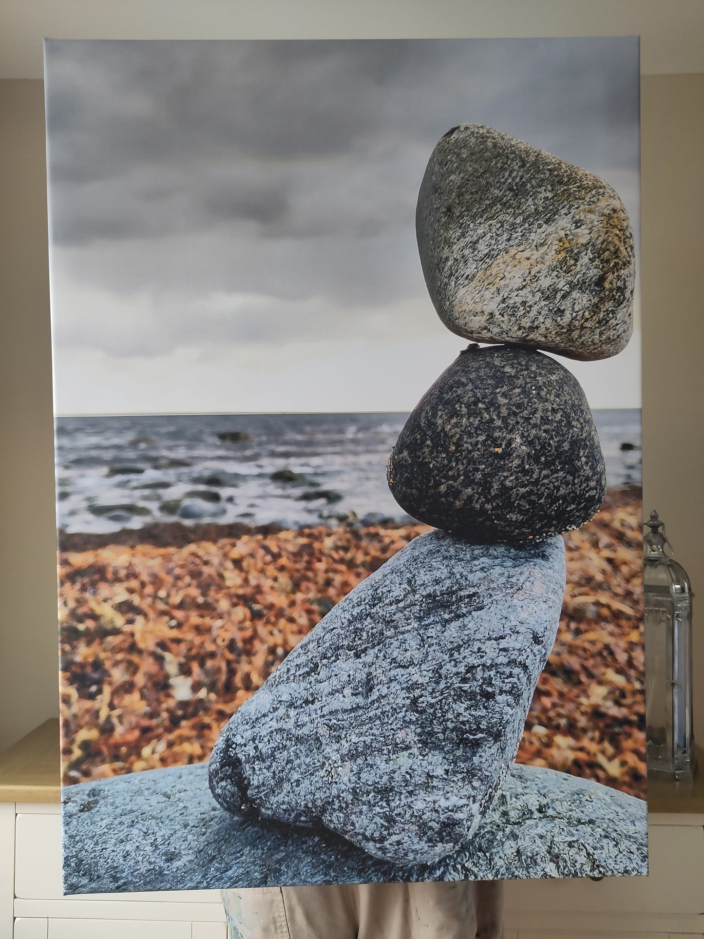 Sheer Surrender. Land ART Canvas Print