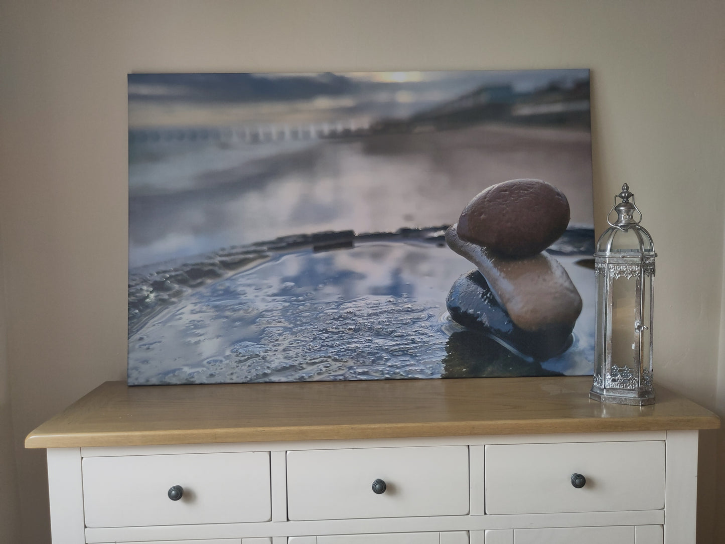 Seeking His Face. Land ART Canvas Print