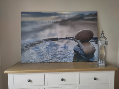 Seeking His Face. Land ART Canvas Print