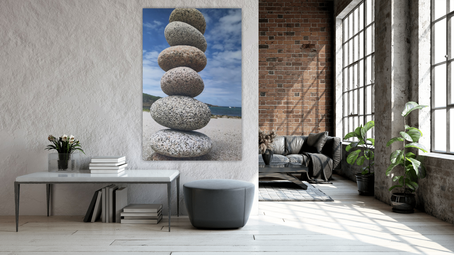 FIND REST. Land ART Canvas Print