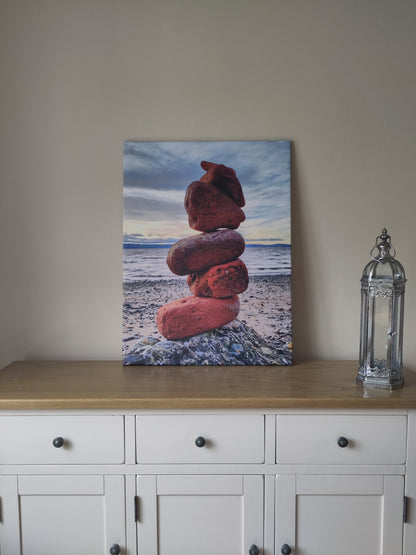 Seek First The Kingdom Of God. Land ART Canvas Print