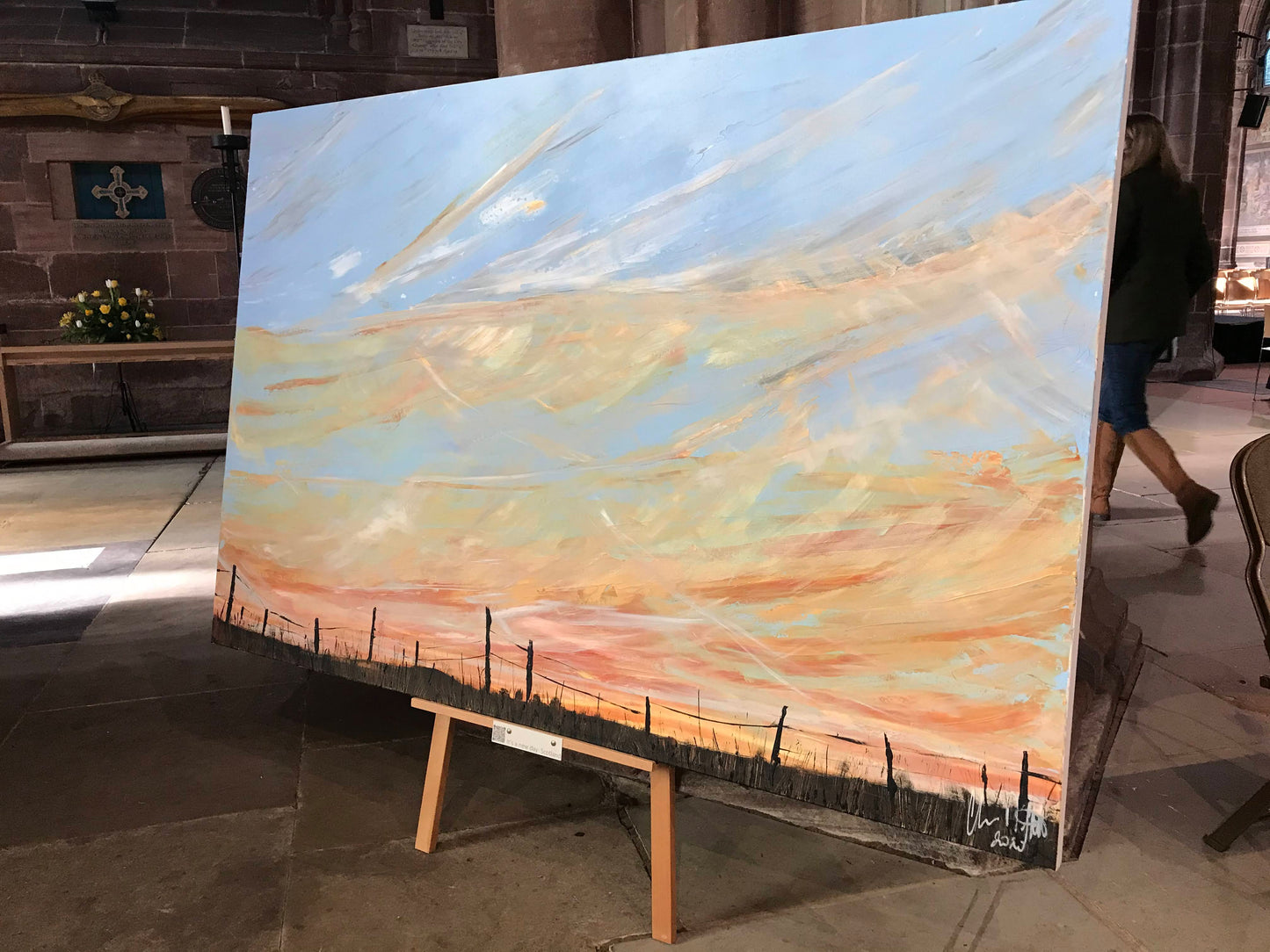 'It's A New Day. ' The collection of the 4 paintings.