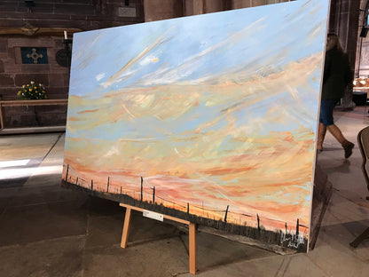 'It's A New Day. ' The collection of the 4 paintings.