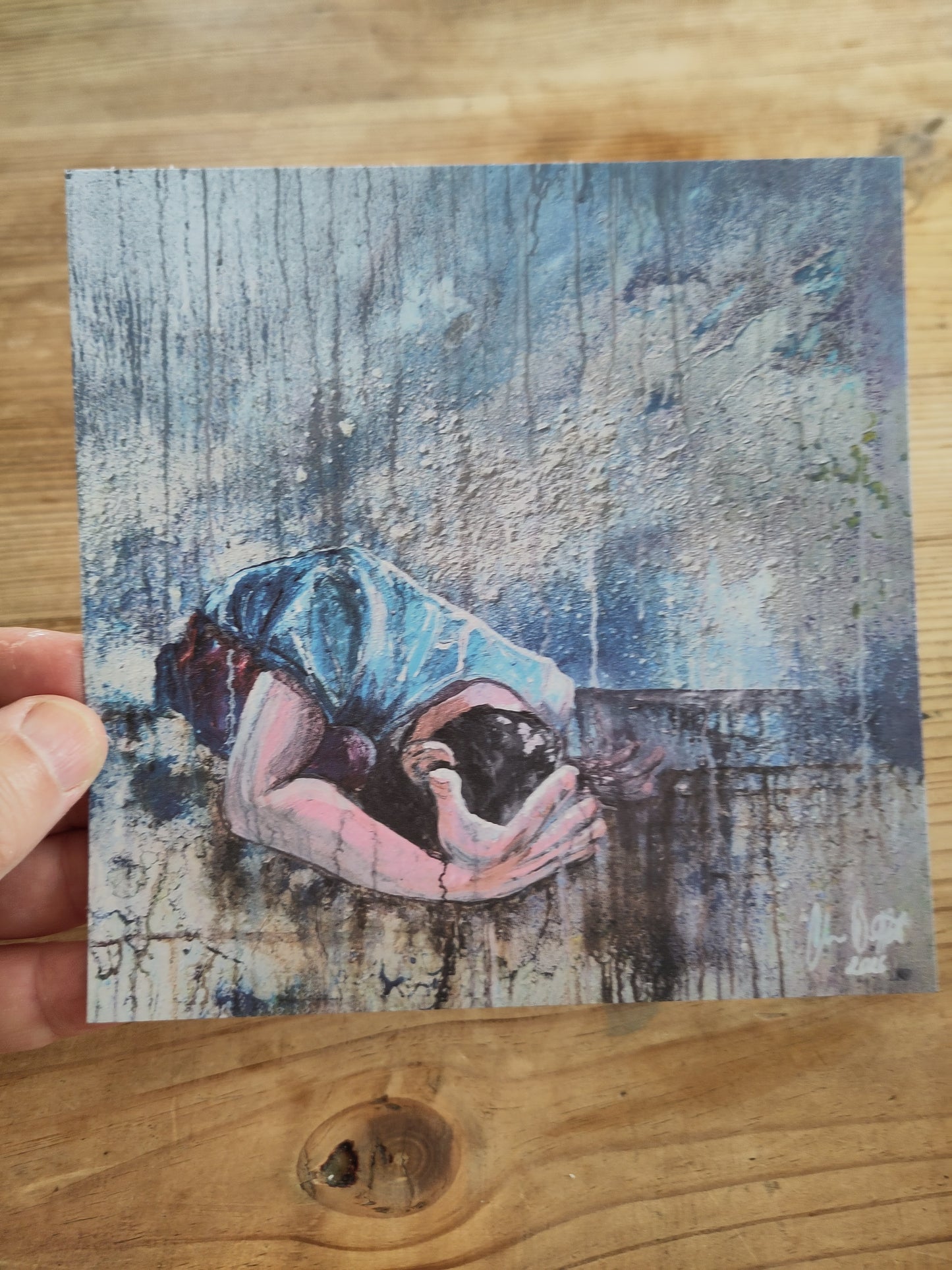 Packs of 5 prayer cards- 'You are my portion.'