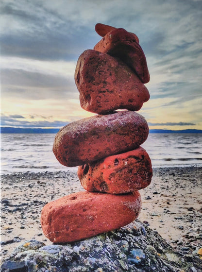 Seek First The Kingdom Of God. Land ART Canvas Print