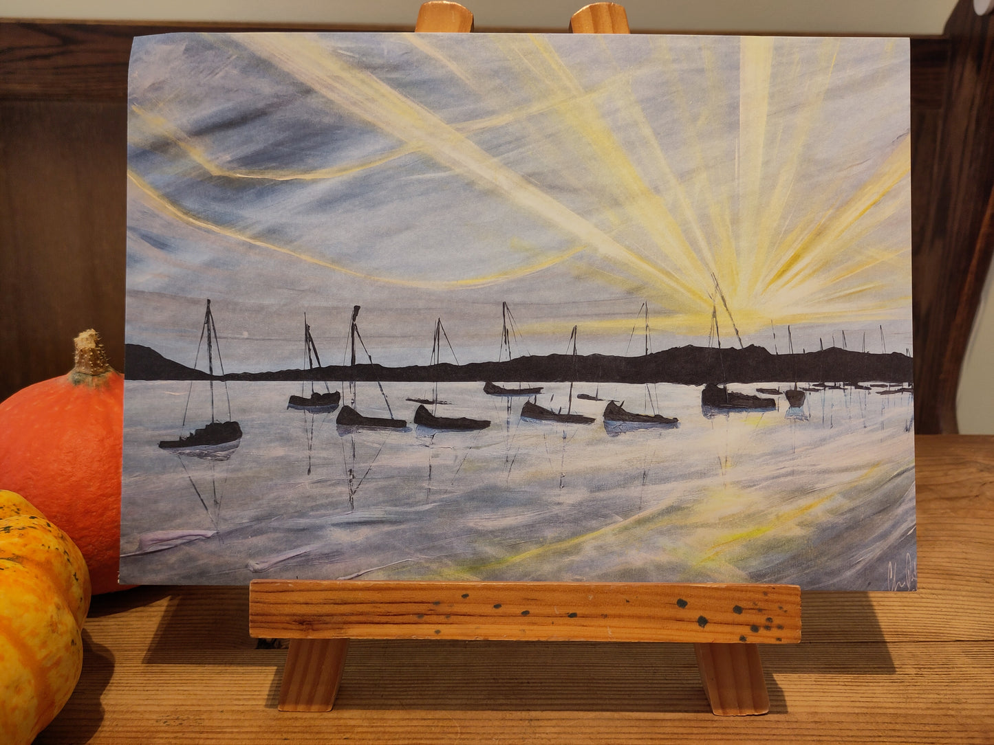 It's A New Day- Wales, A4 signed print FREE POSTAGE