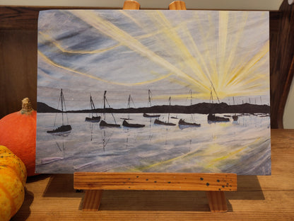 It's A New Day- Wales, A4 signed print FREE POSTAGE