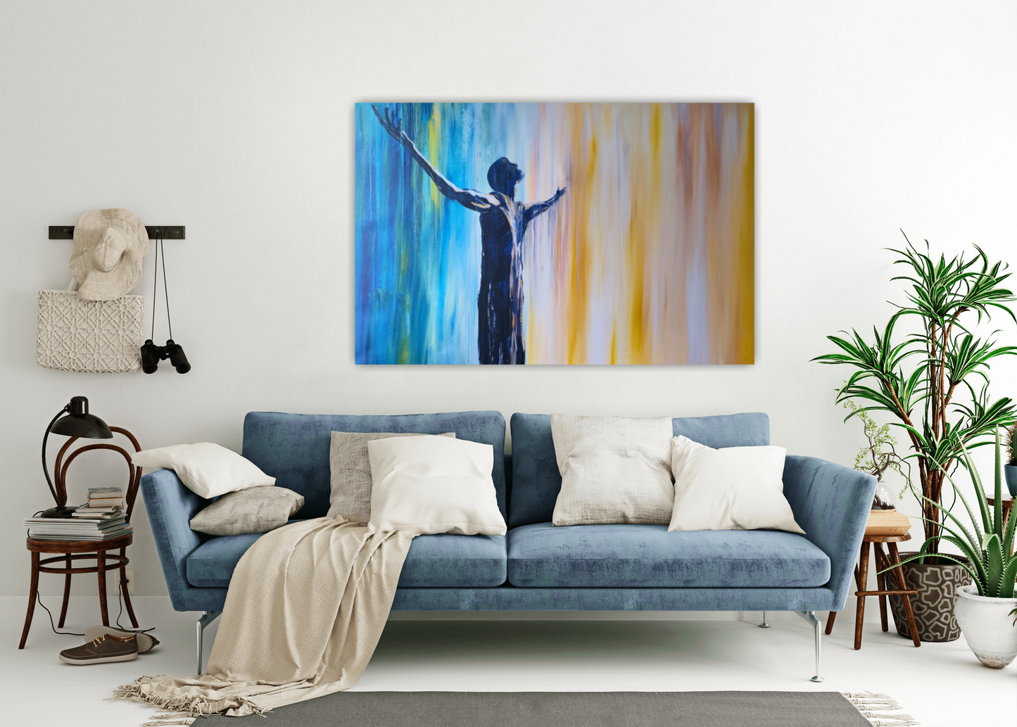 Wait On The Lord, Psalm 27- Canvas Print