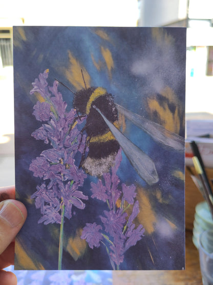 5 FREE postcards worth £5- just pay p&p. Be still busy bee!