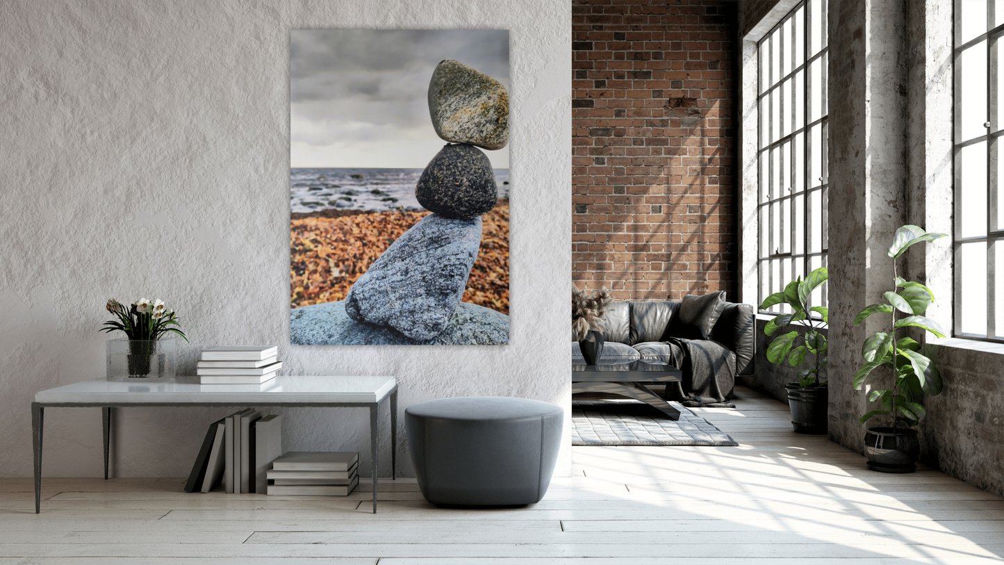 Sheer Surrender. Land ART Canvas Print