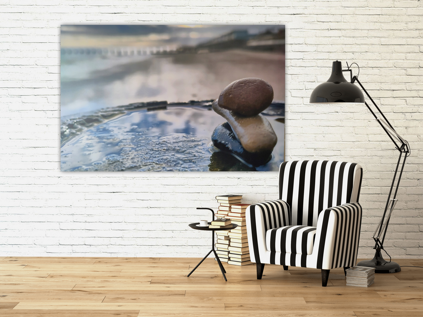 Seeking His Face. Land ART Canvas Print