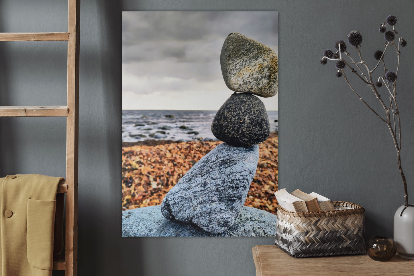 Sheer Surrender. Land ART Canvas Print