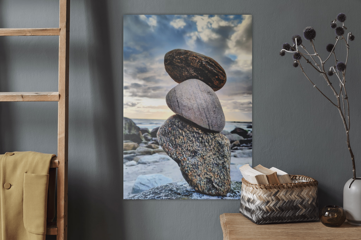 Keep Strong. Land ART Canvas Print