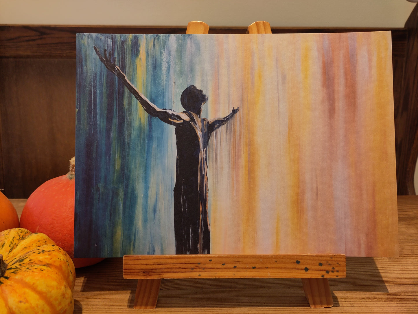 Wait On The Lord- Psalm 27, A4 signed print FREE POSTAGE