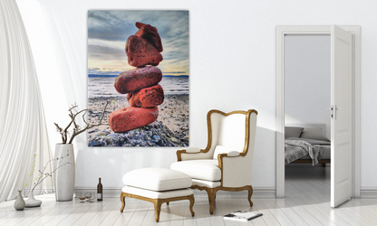 Seek First The Kingdom Of God. Land ART Canvas Print