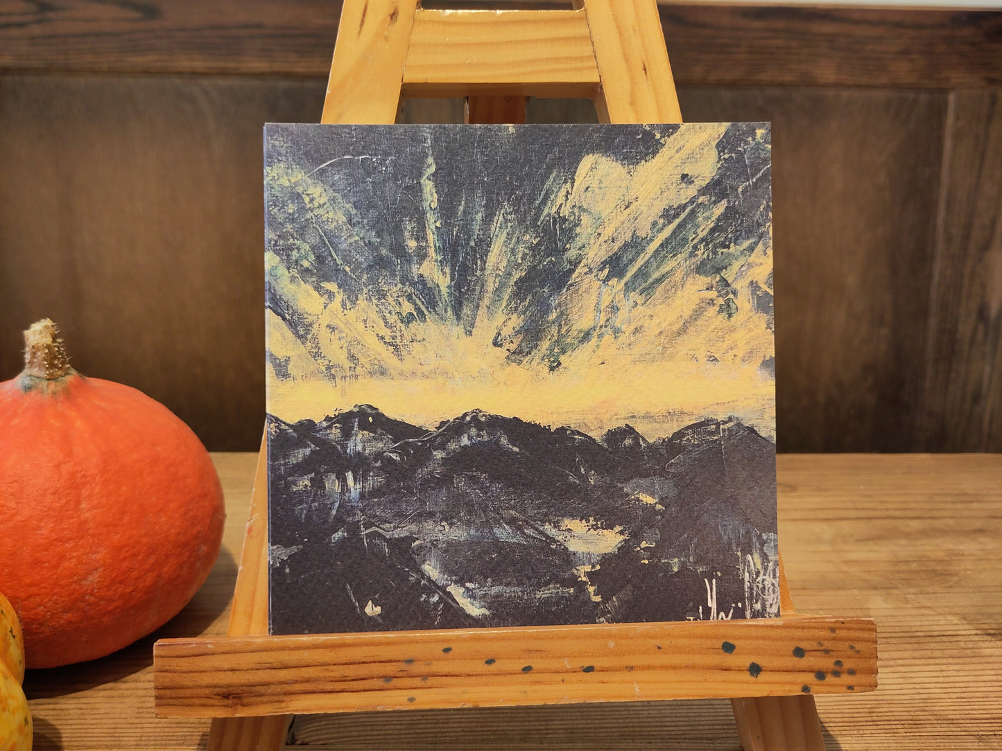 We Can Move These Mountains-  (Small Square Print)