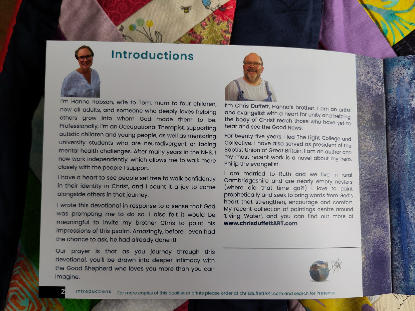 Presence: A Fresh Look At Psalm 23- A booklet of 6 small group or devotional studies