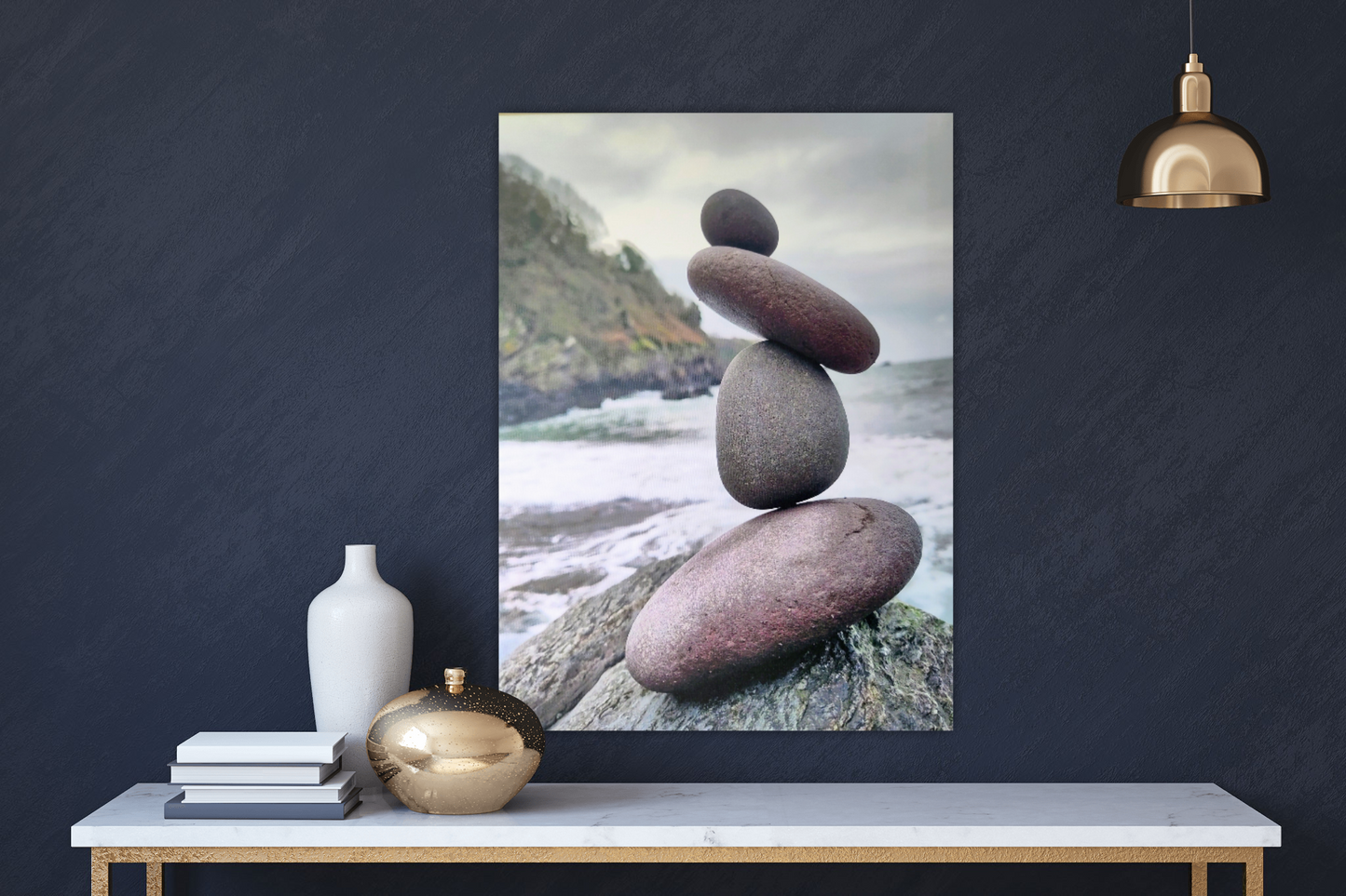Fruitful Hope. Land ART Canvas Print